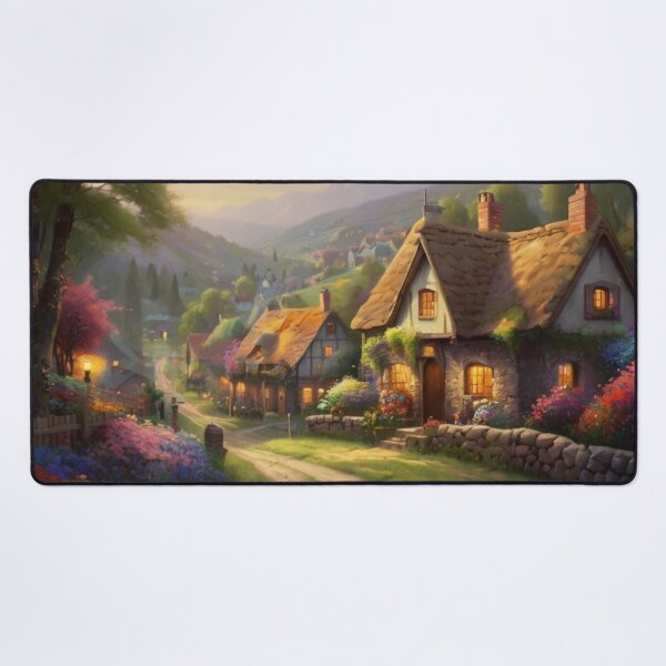 Item preview, A Spring Stroll in the Village designed and sold by BlareBlare.