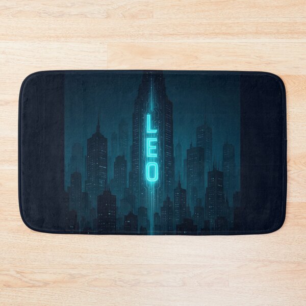Item preview, LEO AI Skyscraper Core – Cyberpunk City Name Beacon Design designed and sold by VoidBloom Studio.