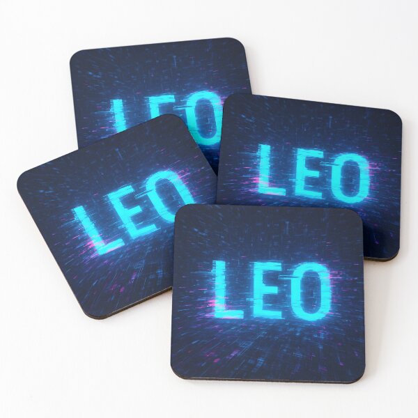 Item preview, LEO Glitch Dimension – Fractal Matrix Breakdown Name Design designed and sold by VoidBloom Studio.