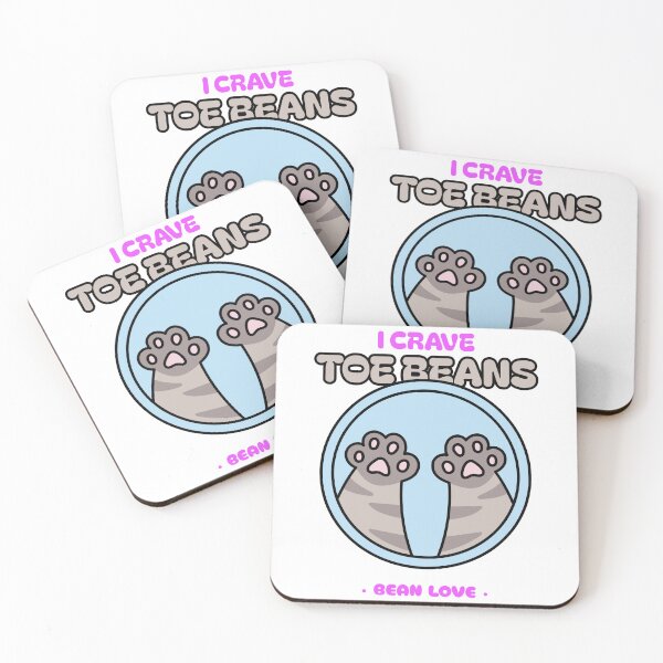 Item preview, I Crave Toe Beans designed and sold by Alley Cat Entertainment.