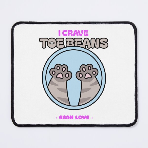 Item preview, I Crave Toe Beans designed and sold by Alley Cat Entertainment.