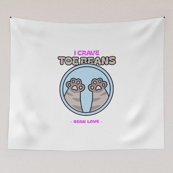 Item preview, I Crave Toe Beans designed and sold by Alley Cat Entertainment.