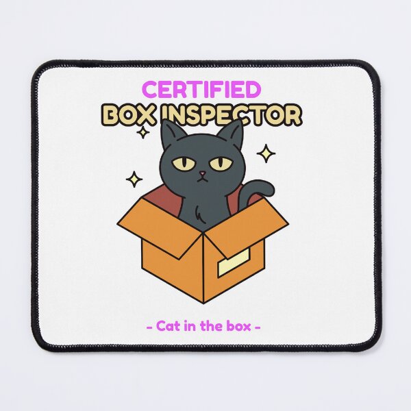 Item preview, Certified Box Inspector designed and sold by Alley Cat Entertainment.