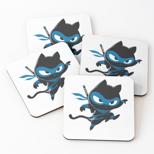 Item preview, Ninja Cat designed and sold by NeoNipponStudio.