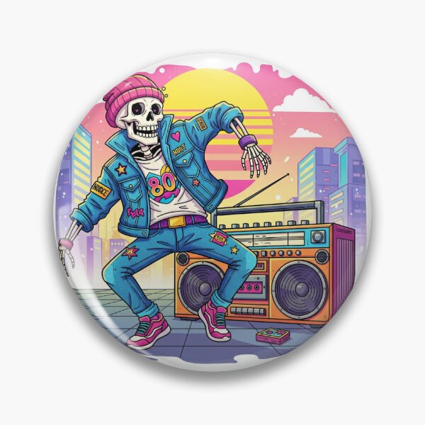 Artikelvorschau, Boombox Bones 80er-Jahre-Dance-Vibes entworfen und verkauft von chanthaphat.