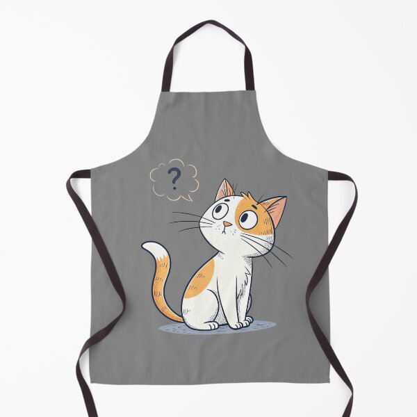 Artikelvorschau, verwirrte Katze entworfen und verkauft von Mike Kiev art.