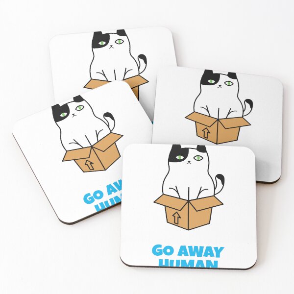 Item preview, Go Away Human designed and sold by Alley Cat Entertainment.