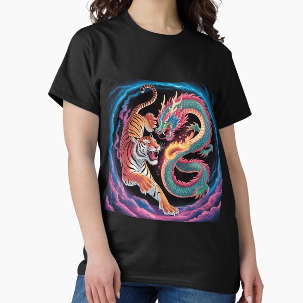 Item preview, Tiger fighting a dragon. designed and sold by Lilashakti ⭐️ ⭐️ ⭐️ ⭐️ ⭐️.