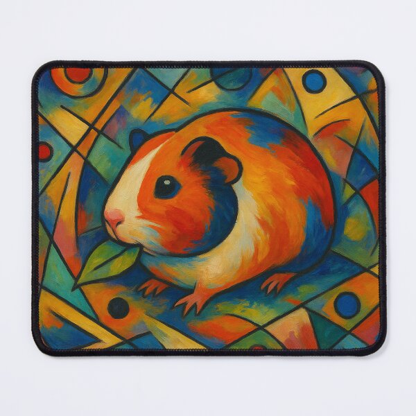 Item preview, Guinea Pig Composition (After Kandinsky) designed and sold by gandolfwizard.