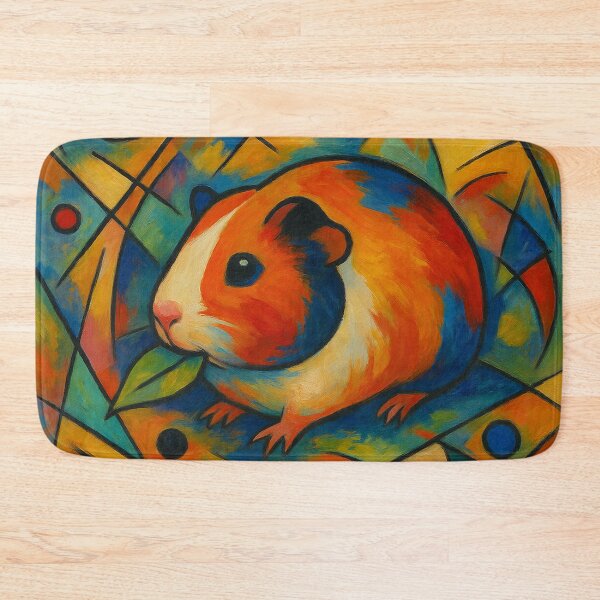 Item preview, Guinea Pig Composition (After Kandinsky) designed and sold by gandolfwizard.