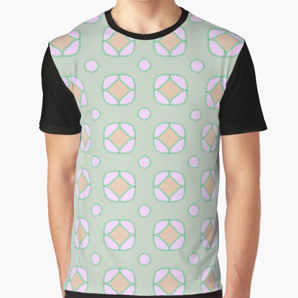 Item preview, symmetry imagination abstraction model stained glass window star seamless colorful repeat pattern designed and sold by Abrahamjrnd.