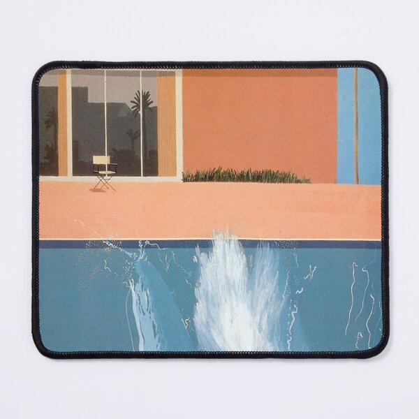 Item preview, Portrait Hockney A Bigger Splash designed and sold by rodriguezvernon.