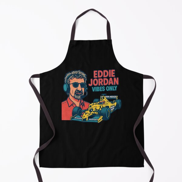Item preview, Eddie J.o.r.d.a.n Vibes Only Retro F1 Hornet Race Car Comic Style designed and sold by Jacob-Pro.