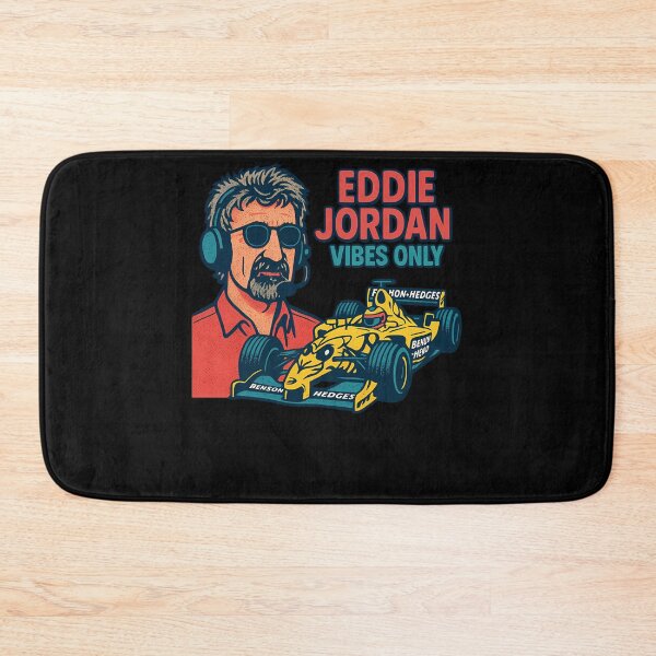 Item preview, Eddie J.o.r.d.a.n Vibes Only Retro F1 Hornet Race Car Comic Style designed and sold by Jacob-Pro.