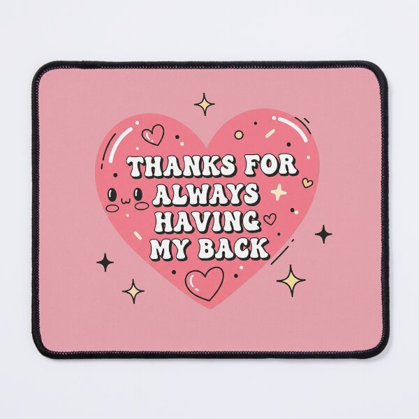 Item preview, Thanks For Always Having My Back Heart designed and sold by Owcomm.