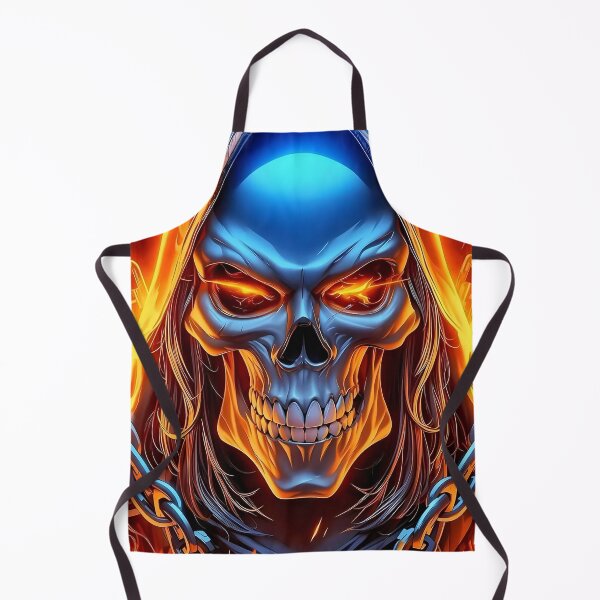Item preview, Flaming skull designed and sold by Joshuasanga76a.