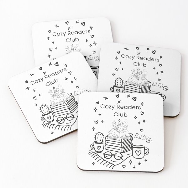 Item preview, Cozy Readres Club – Cute Doodle Book Lover designed and sold by -justb-.