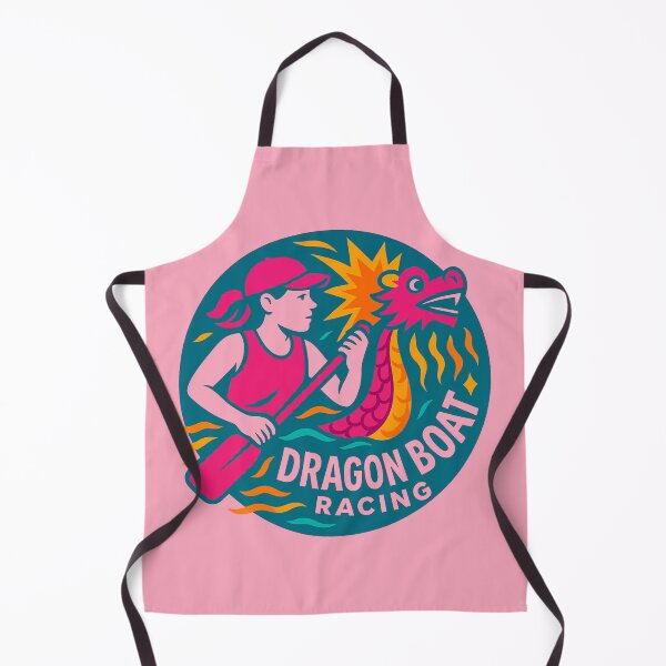 Item preview, Dragon Boat Racing for women. A colourful round motif designed and sold by Andykinoz.