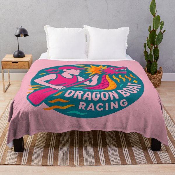 Item preview, Dragon Boat Racing for women. A colourful round motif designed and sold by Andykinoz.