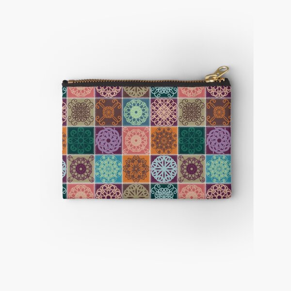 Item preview, Colorful Ceramic Tile Pattern – Hand-drawn Decorative Squares designed and sold by Sally’s art corner .