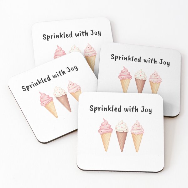 Item preview, Watercolor Ice Cream designed and sold by ArtQueen777.