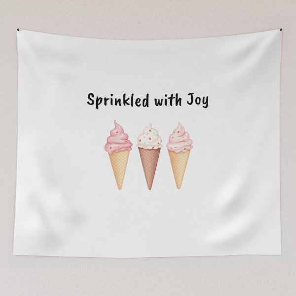 Item preview, Watercolor Ice Cream designed and sold by ArtQueen777.