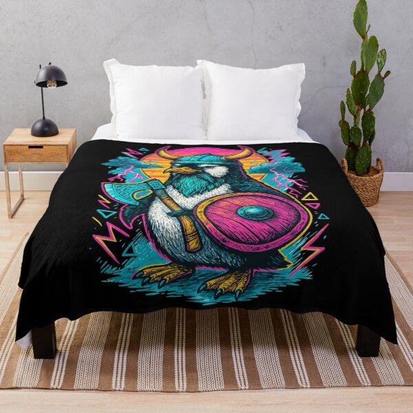 Item preview, Penguin Viking Norse Mythology Retro designed and sold by TomFrontierArt.
