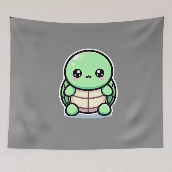 Item preview, Kawaii Turtle designed and sold by ArtistEmbrace.