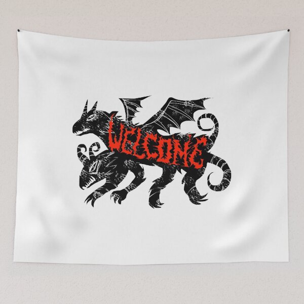 Item preview, Welcome skate demons dog designed and sold by Paintbase.
