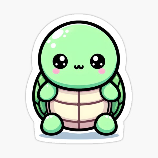Item preview, Kawaii Turtle designed and sold by ArtistEmbrace.