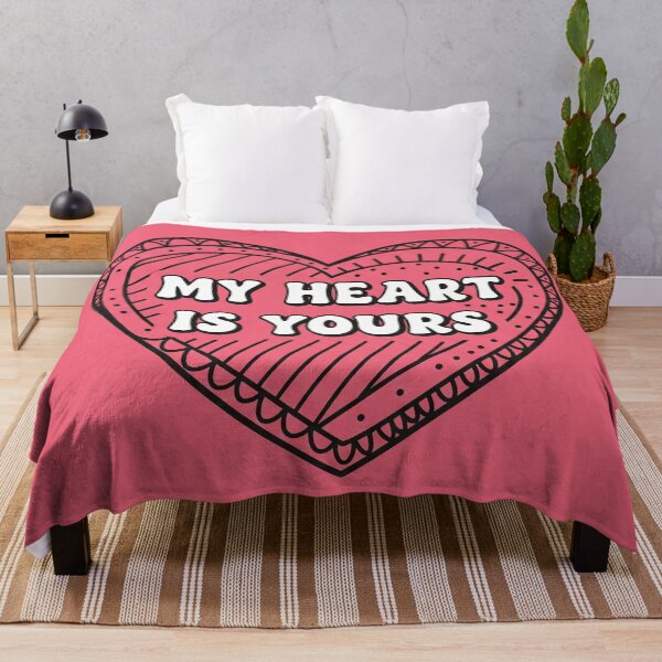 Item preview, My Heart Is Yours Pink Heart designed and sold by Owcomm.