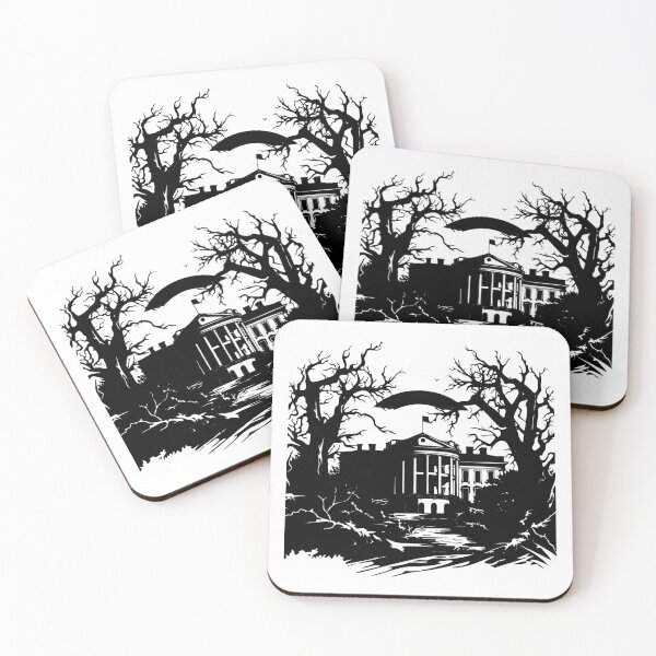 Item preview, White House Mansion Spooky Capitol Building Washington designed and sold by inkoutninja.