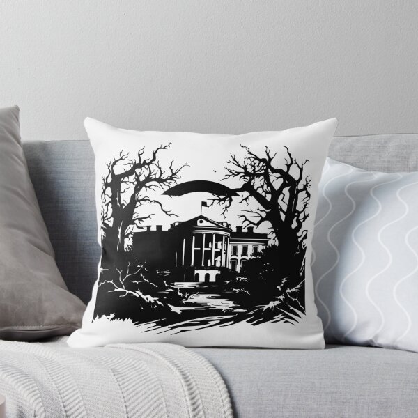 Item preview, White House Mansion Spooky Capitol Building Washington designed and sold by inkoutninja.