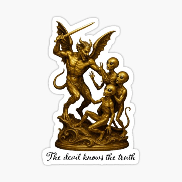 Item preview, Demon vs Aliens Sculpture designed and sold by PREMIUM HARPIA COLLECTION.