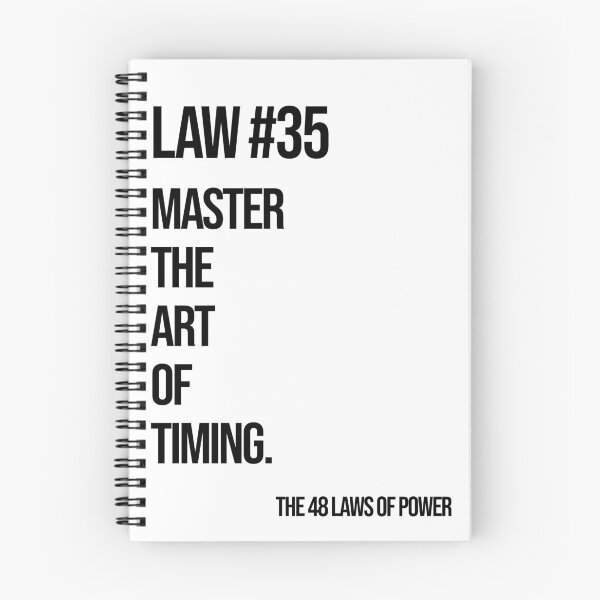 Item preview, Law 35 Poster – 48 Laws of Power designed and sold by Enea Kelo.