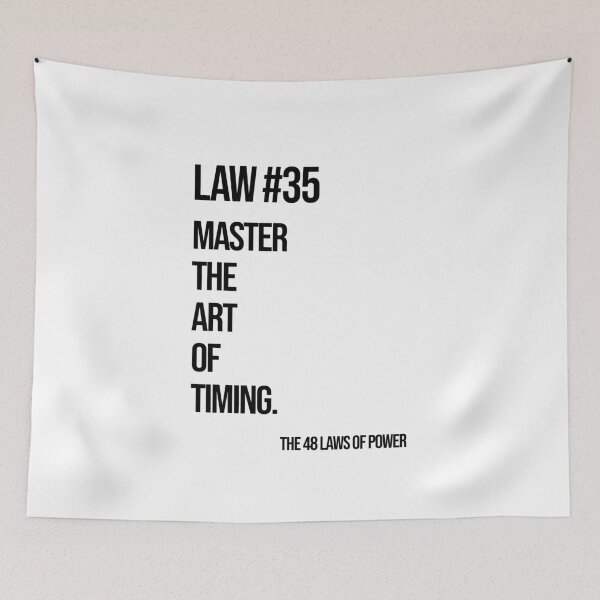Item preview, Law 35 Poster – 48 Laws of Power designed and sold by Enea Kelo.