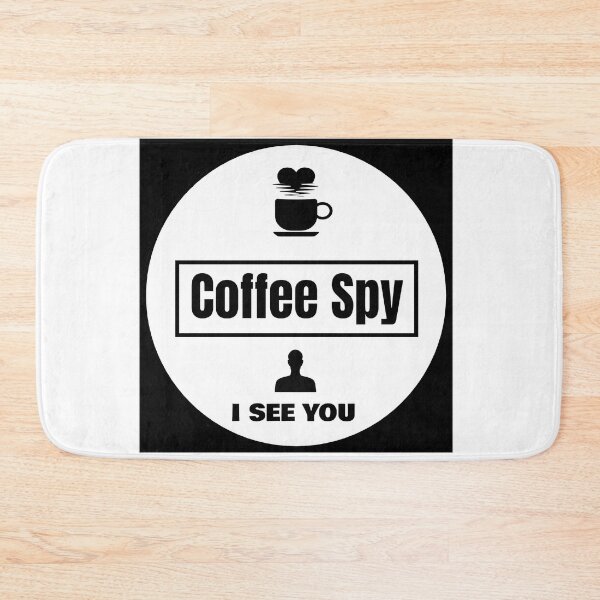 Item preview,  Black and White Coffee Spy : Coffee Lover T-Shirt designed and sold by Felia001.