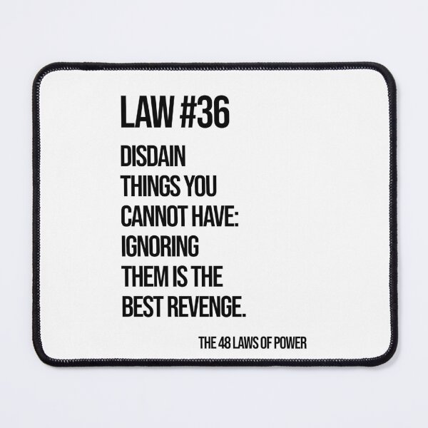 Item preview, Law 36 Poster – 48 Laws of Power designed and sold by Enea Kelo.