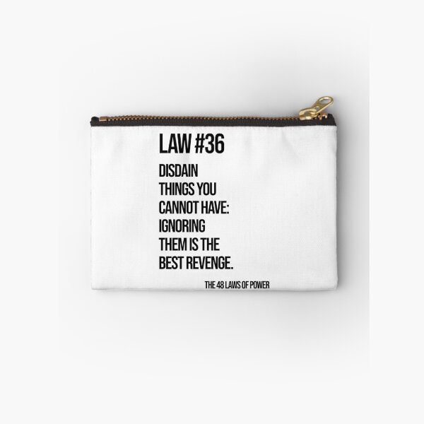 Item preview, Law 36 Poster – 48 Laws of Power designed and sold by Enea Kelo.
