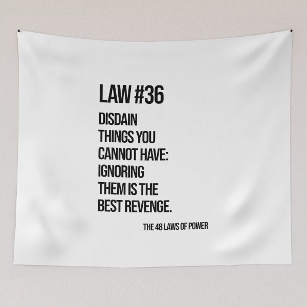 Item preview, Law 36 Poster – 48 Laws of Power designed and sold by Enea Kelo.