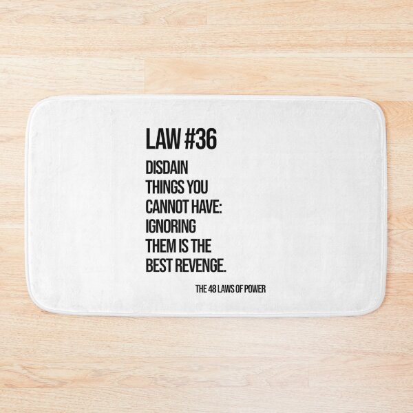 Item preview, Law 36 Poster – 48 Laws of Power designed and sold by Enea Kelo.