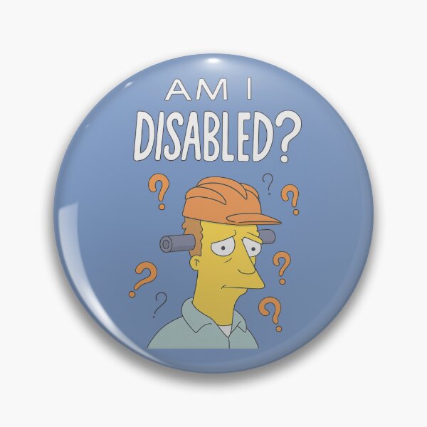 Item preview, Am I Disabled ? designed and sold by The Unkown Store.