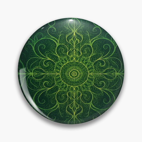 Item preview, Fractal Bloom in the Forest Pulse designed and sold by Jeegerverd.