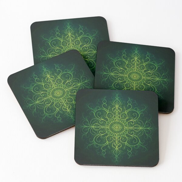 Item preview, Fractal Bloom in the Forest Pulse designed and sold by Jeegerverd.