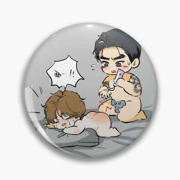 Item preview, Kim Dan Joo Jaekyung Jinx BL Manhwa Boys Love yaoi webtoon lindo divertido chibi mingwa fujoshi pegatinas designed and sold by Kpop-Noona.
