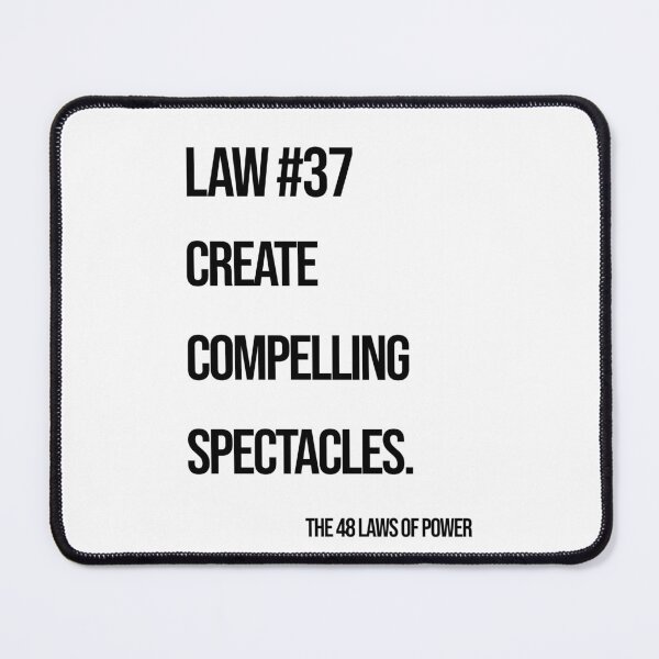 Item preview, Law 37 Poster – 48 Laws of Power designed and sold by Enea Kelo.