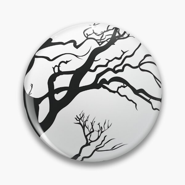 Item preview, Sleek minimalist tree outline – contemporary simplicity. designed and sold by GalaxyKale.