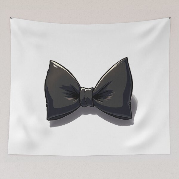 Item preview, Black Cartoon Bow Tie designed and sold by ArtQueen777.