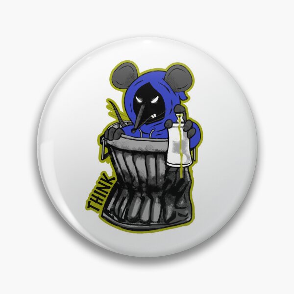 Item preview, Think Skateboards vintage Street rat  designed and sold by Paintbase.