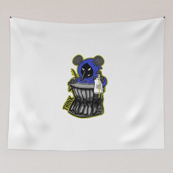 Item preview, Think Skateboards vintage Street rat  designed and sold by Paintbase.